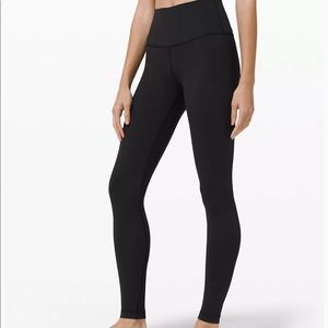 Lululemon black 28” high rise luxtreme wunder under leggings